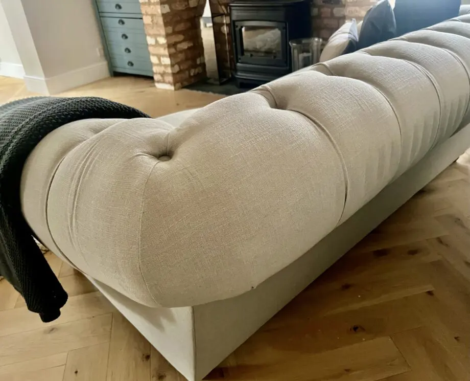 Marks & Spencer's linen look sofa