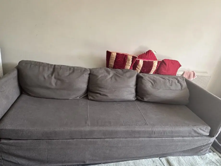 Ikea sofas ,grey colour, 3 seaters