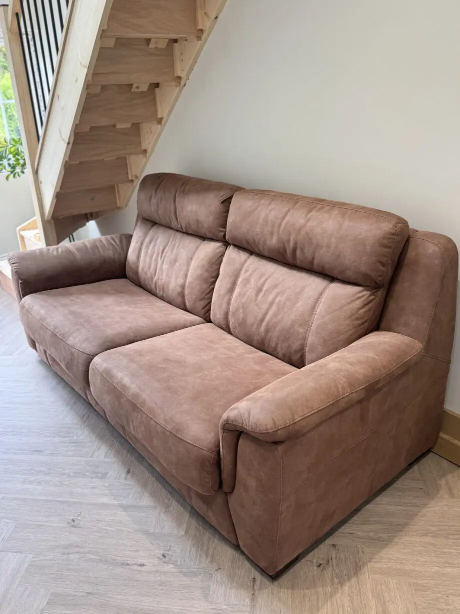 DFS Ronan 3 Seater Sofa Bed Tan