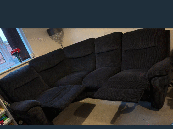 Dfs tamla laz-y-boy 4 seat corner sofa