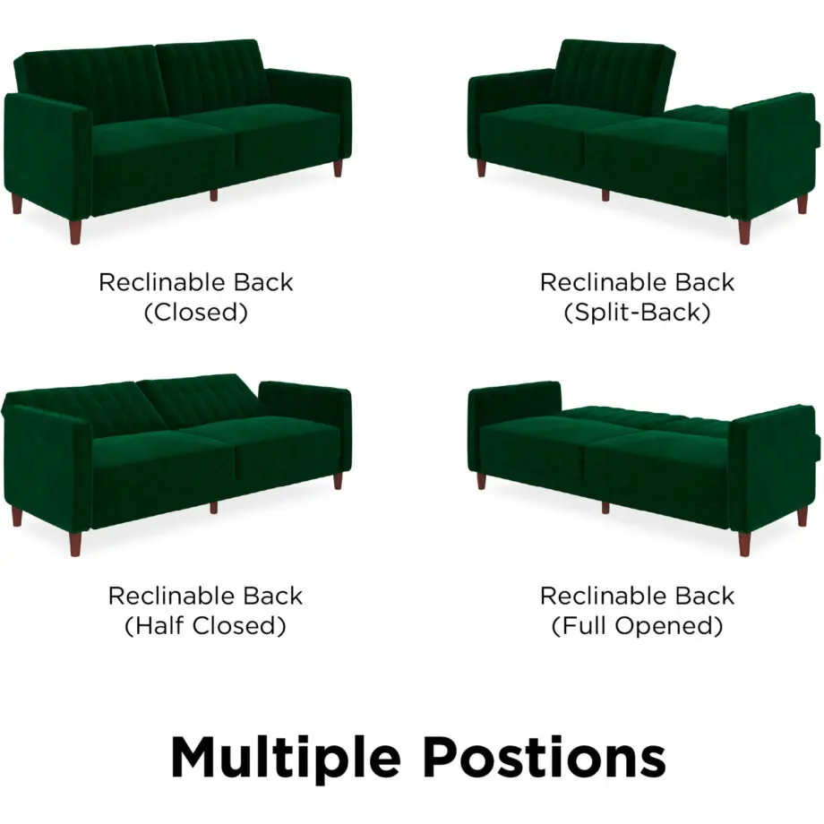 The Range Pintufted Transitional Sofa Bed