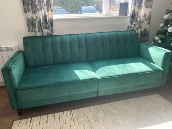 The Range Pintufted Transitional Sofa Bed