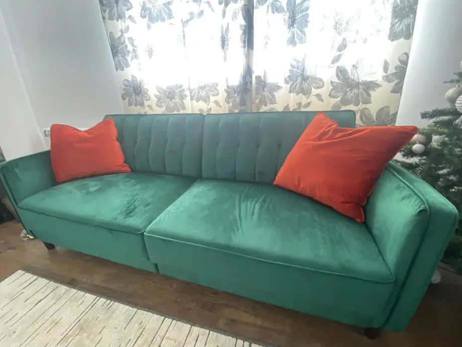 The Range Pintufted Transitional Sofa Bed