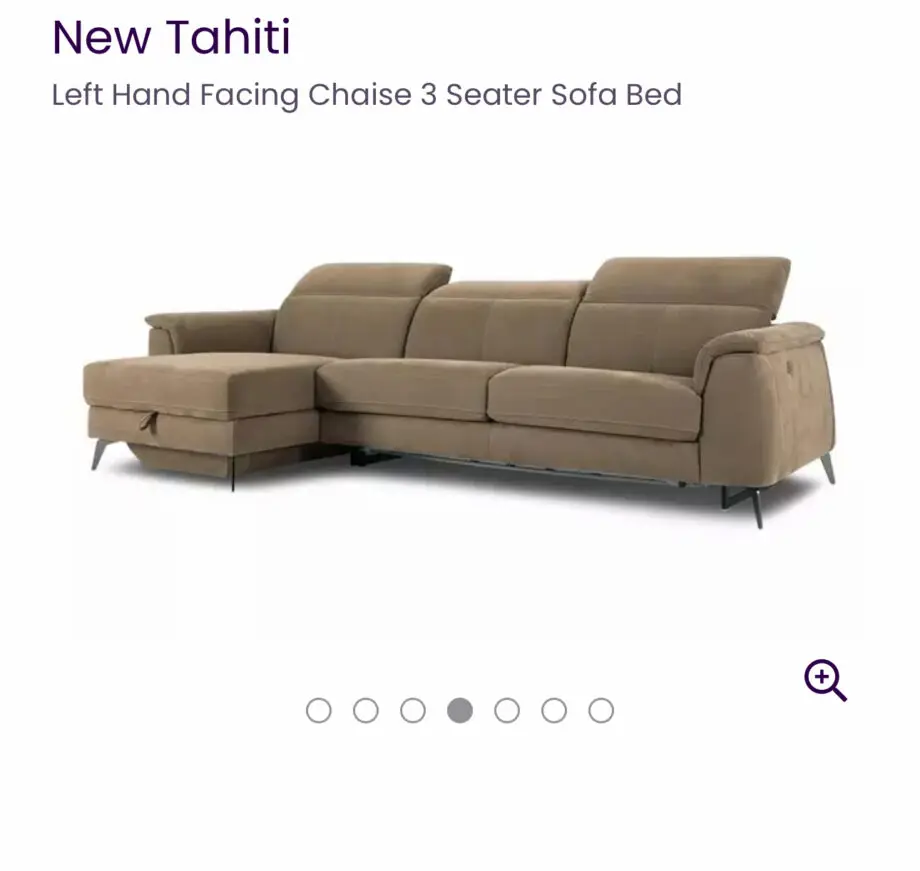 Dfs corner sofa bed still on warranty!