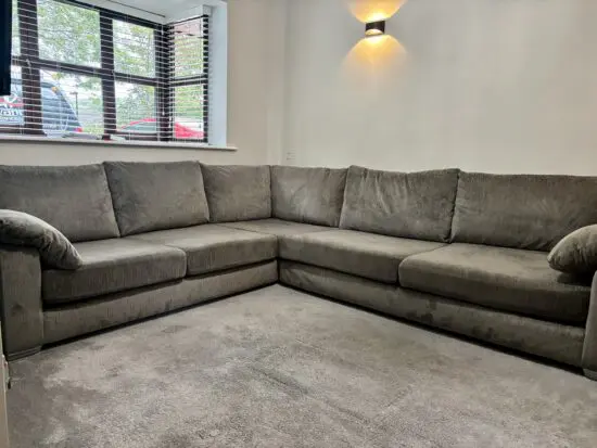 Sofology corner sofa grey/silver