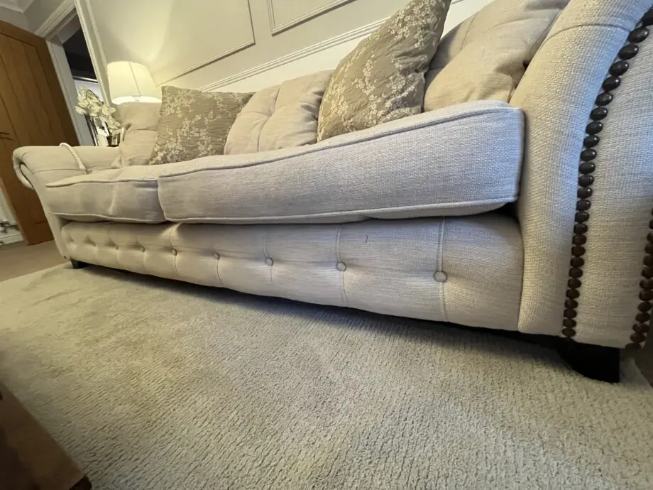 3 seater sofa and cuddle chair (ex DFS)