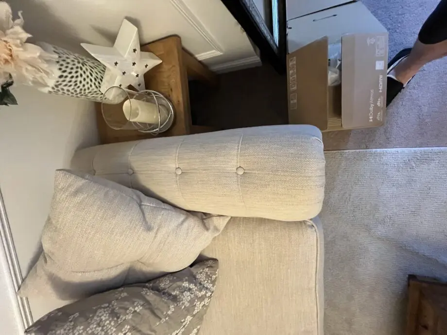 3 seater sofa and cuddle chair (ex DFS)