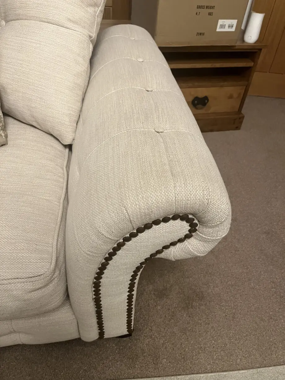 3 seater sofa and cuddle chair (ex DFS)