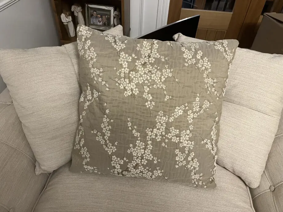 3 seater sofa and cuddle chair (ex DFS)