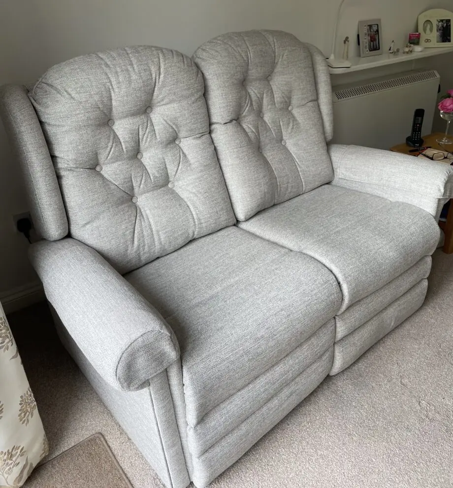 Care Co Grey Two seat sofa