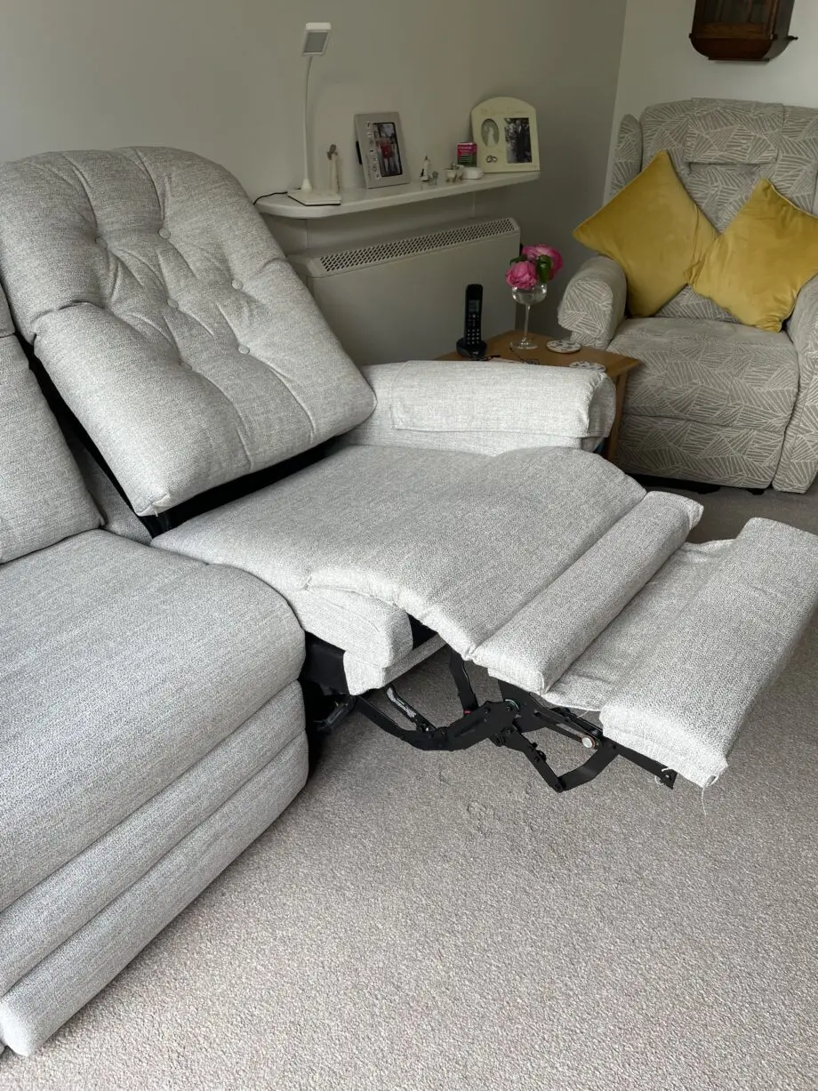 Care Co Grey Two seat sofa