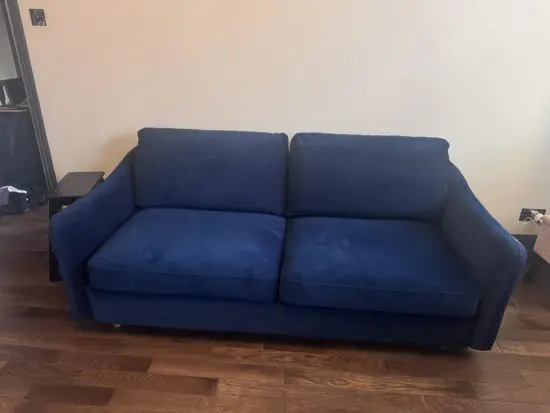 Snug Sofa Bed in Blue