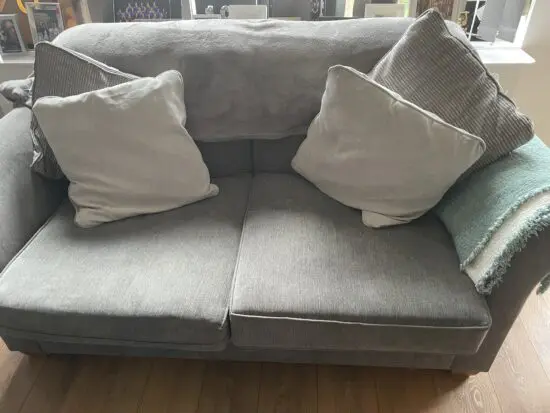 2 X matching grey sofas for sale (2-3 seaters)