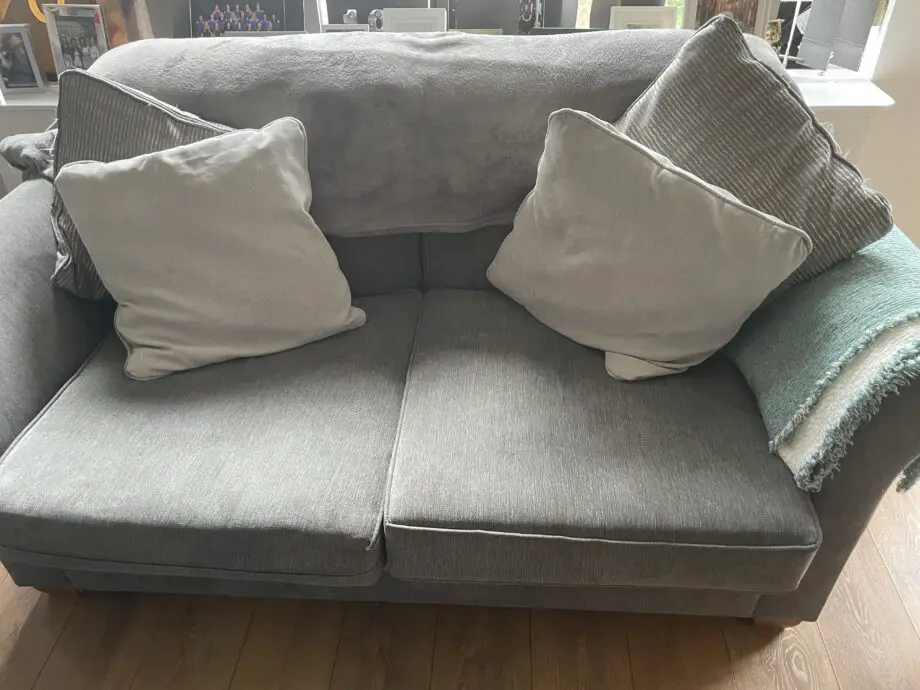 2 X matching grey sofas for sale (2-3 seaters)