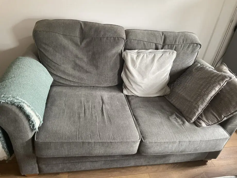 2 X matching grey sofas for sale (2-3 seaters)