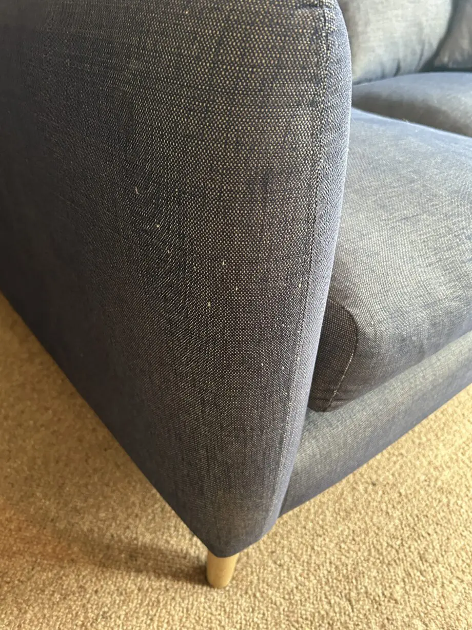 LOAF Squishmeister Small Sofa in colour seriously blue clever softie