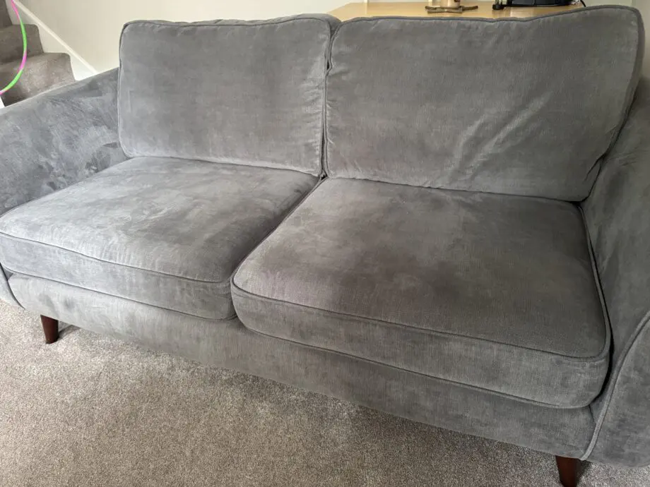 DFS Grey Three Seater Sofa