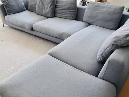 B&B Italia, Blue, L-shaped 6+ seater