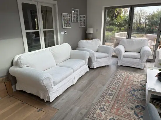 Multiyork Cream Knightsbridge SofaBed and Armchair Set