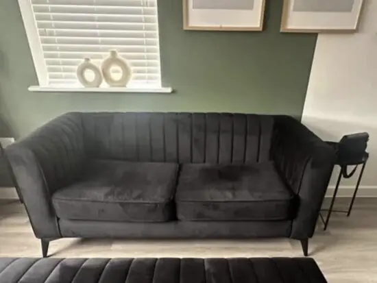 SCS Margo sofa black