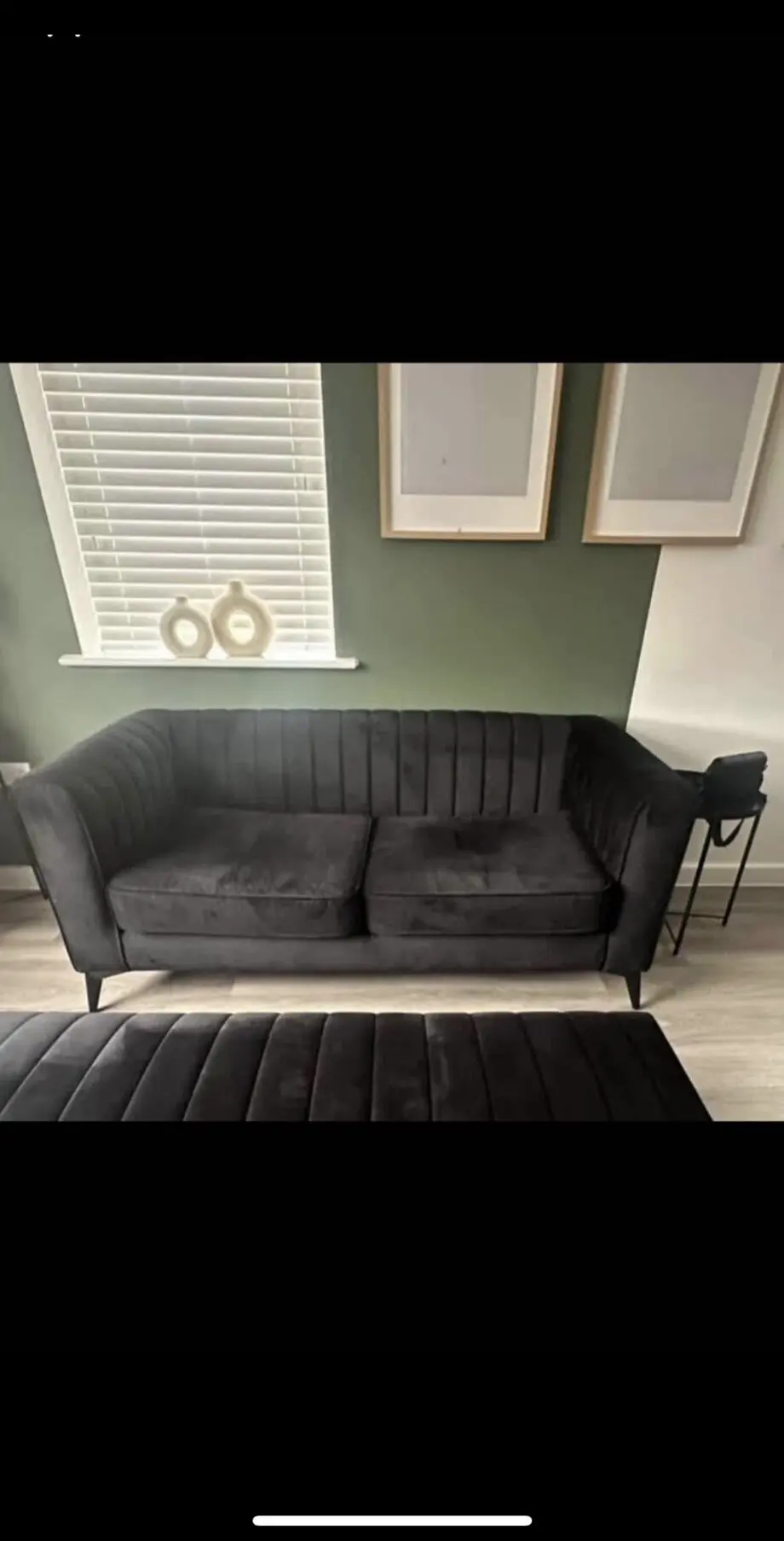 SCS Margo sofa black