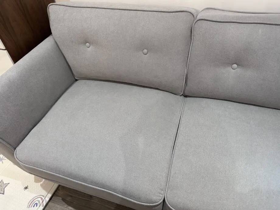Grey corner sofa