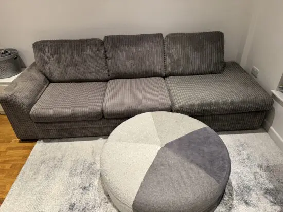 Amazon grey sofa