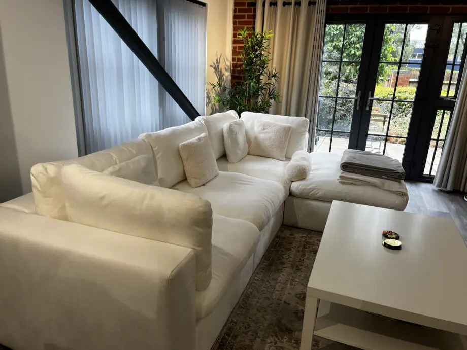 Opa Living Cloud Corner Sofa Footstool End
