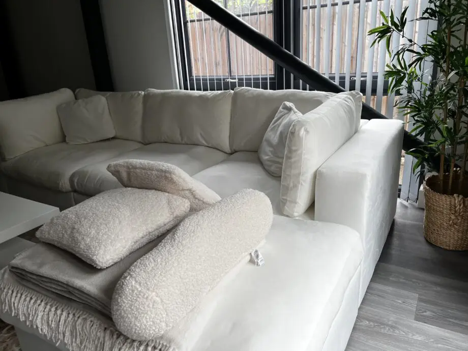 Opa Living Cloud Corner Sofa Footstool End
