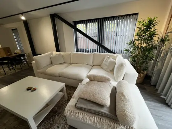Opa Living Cloud Corner Sofa Footstool End