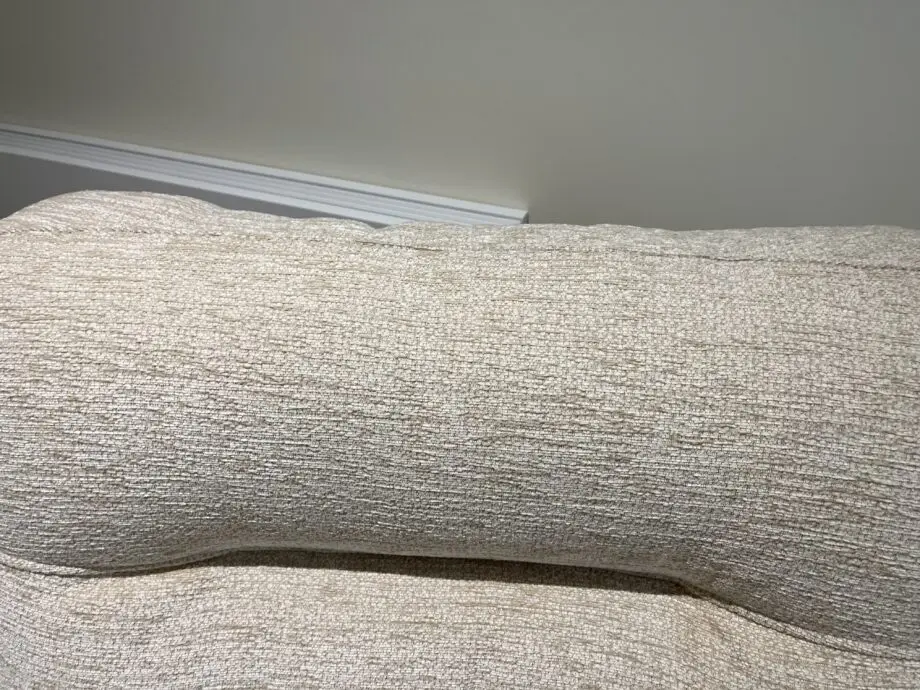 Parker Knoll Hudson two seater sofa and two matching armchairs in Boucle Oyster