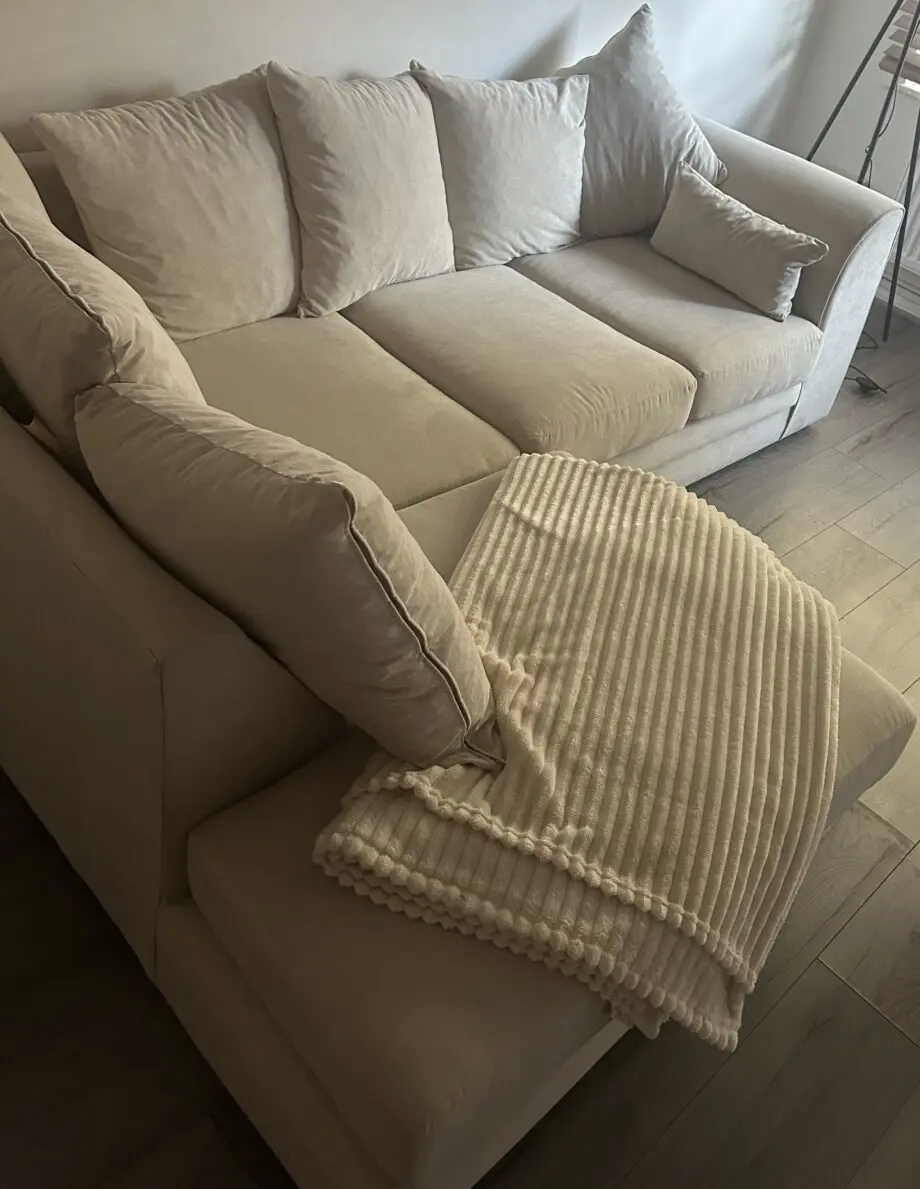 L shape corner sofa