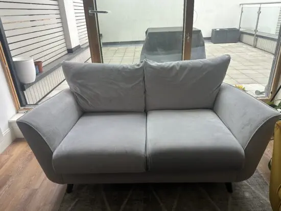DFS Grey Edinburgh 2 Seater Sofa