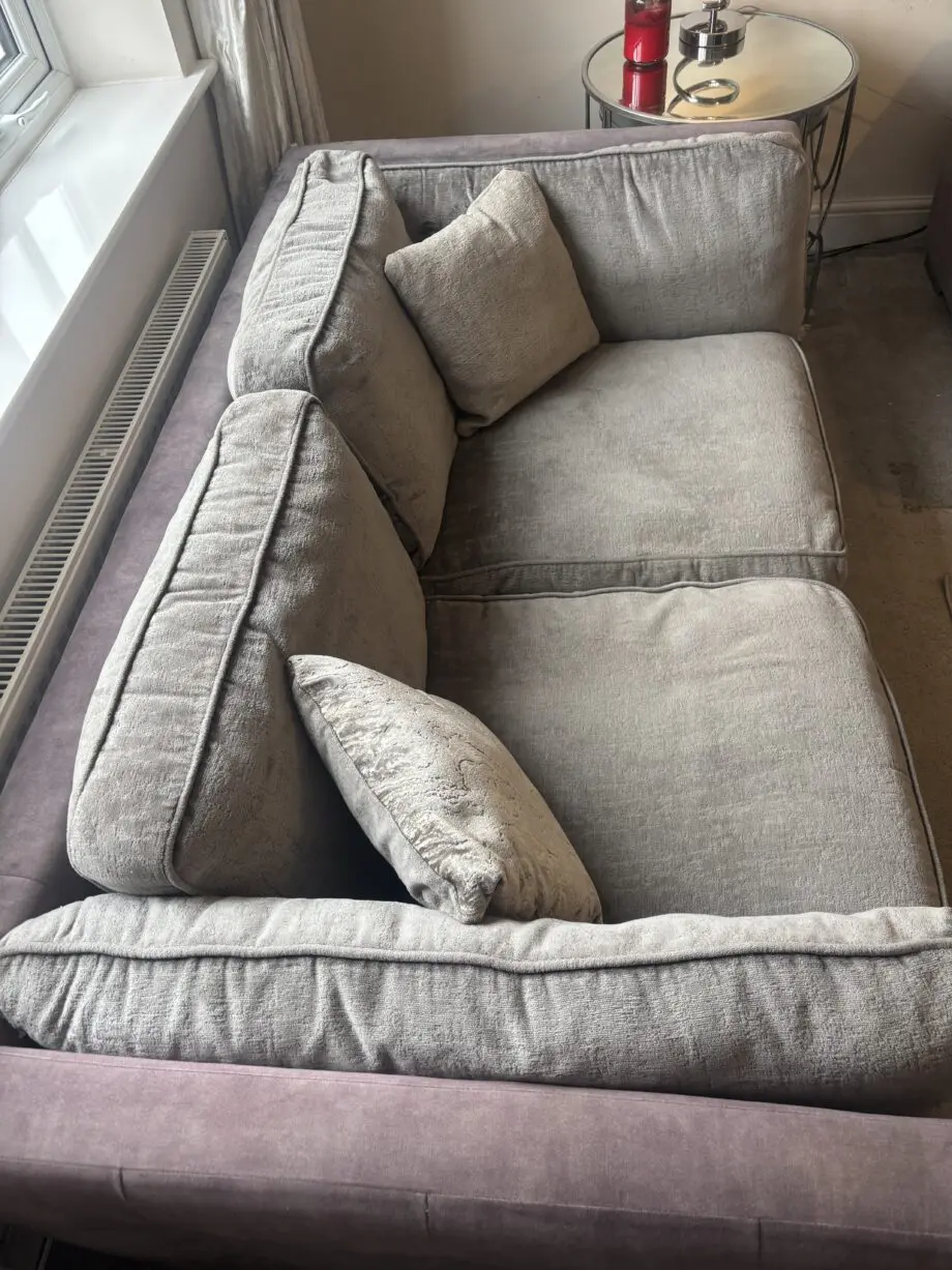 DFS Grey 2 and 3 seater sofa