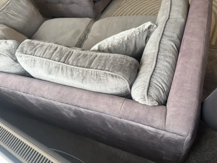 DFS Grey 2 and 3 seater sofa
