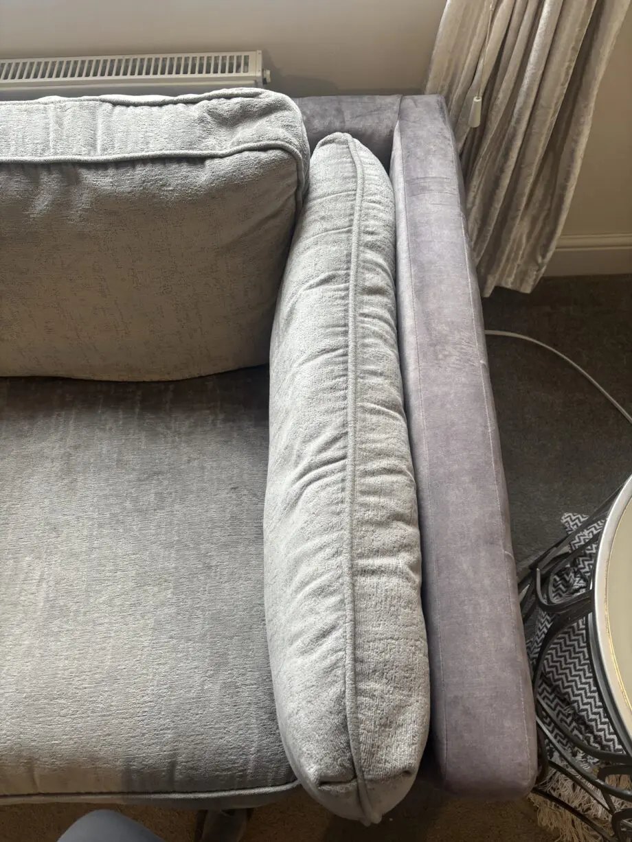 DFS Grey 2 and 3 seater sofa