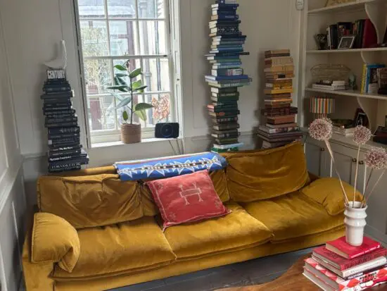 Retro Velvet Sofa 3 Seat by HKliving