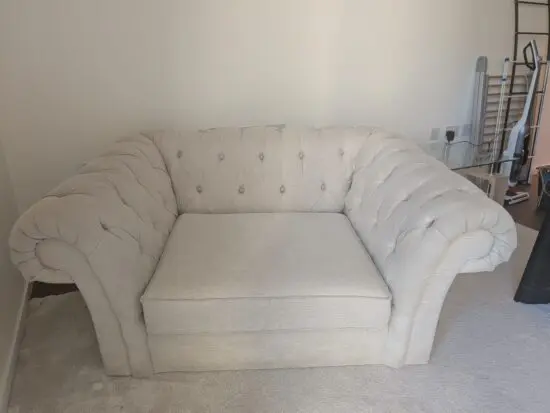Next Beige/Oatmeal Cuddle Sofa/Love Seat