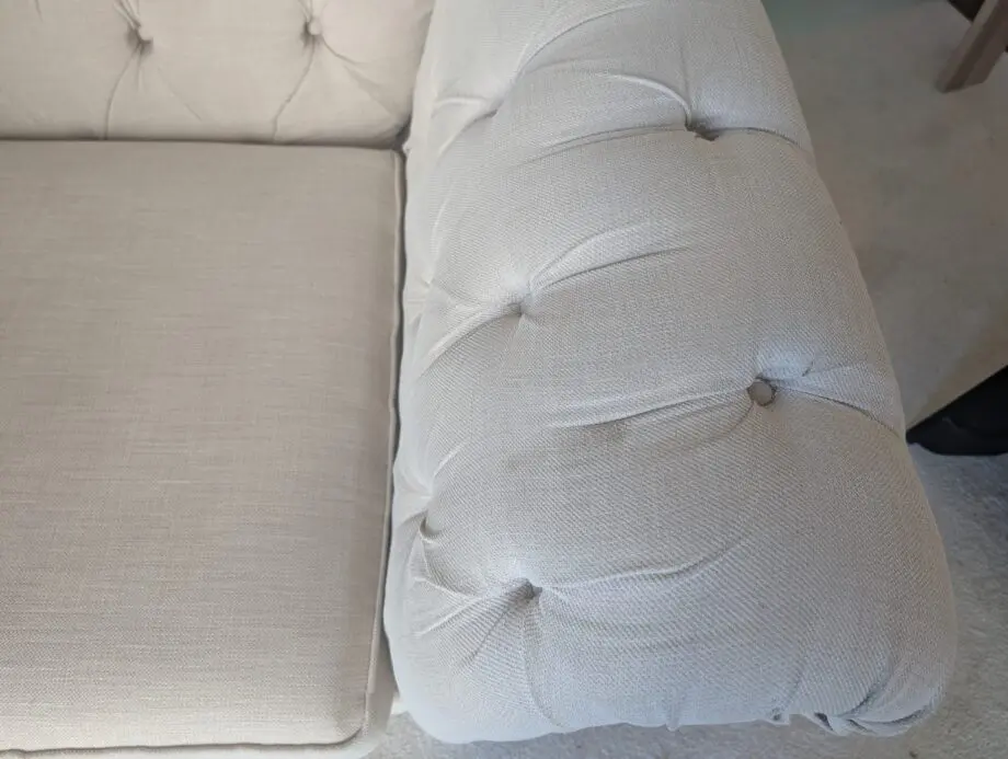 Next Beige/Oatmeal Cuddle Sofa/Love Seat