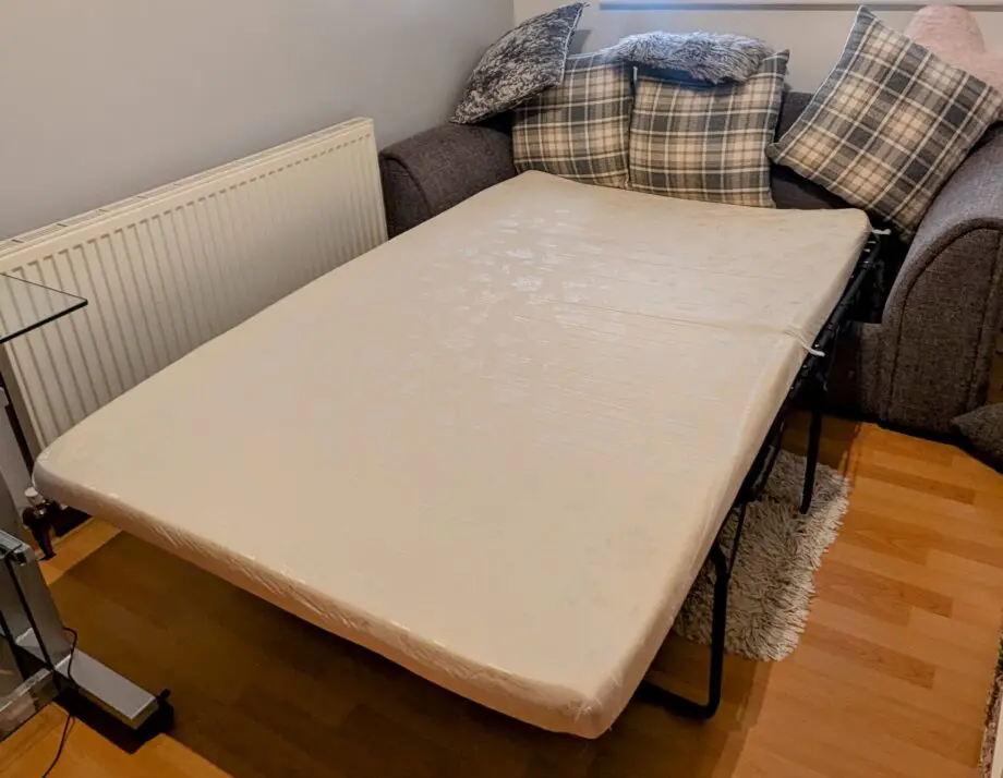 Nevada Fabric Dunelm 3-Seater Sofabed – Dark Grey (Excellent Condition)