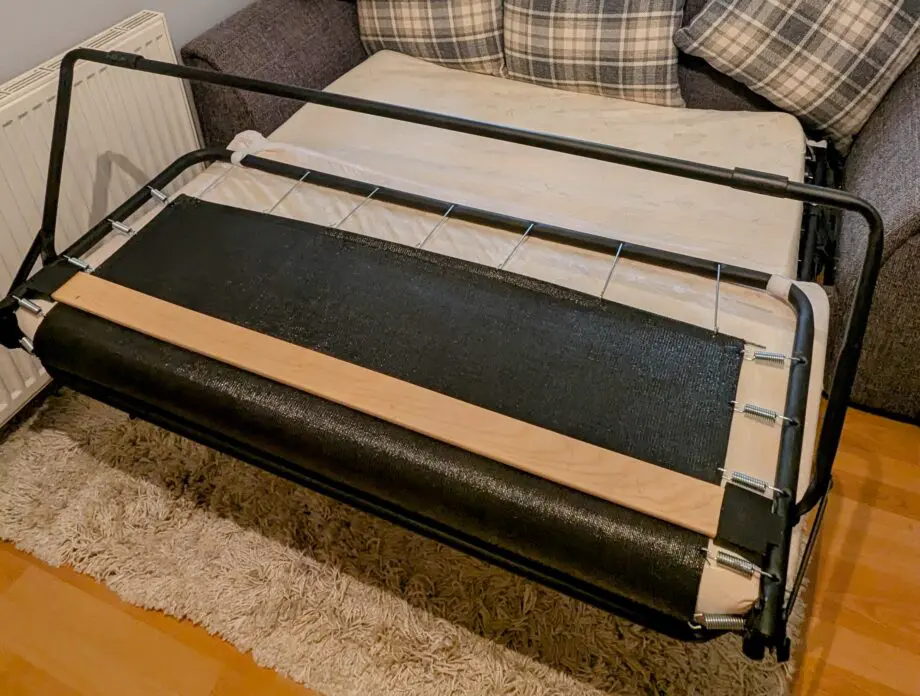 Nevada Fabric Dunelm 3-Seater Sofabed – Dark Grey (Excellent Condition)
