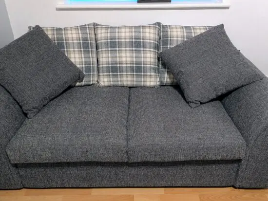 Nevada Fabric Dunelm 3-Seater Sofabed – Dark Grey (Excellent Condition)