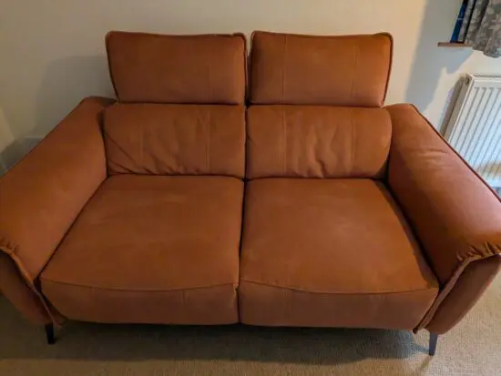 2-Seater Power Recliner Sofa with Power Headrests (4 Years Warranty)