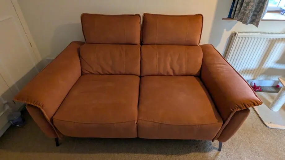 2-Seater Power Recliner Sofa with Power Headrests (4 Years Warranty)