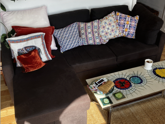 Habitat Reagan L Hand Corner Chaise Sofa Bed