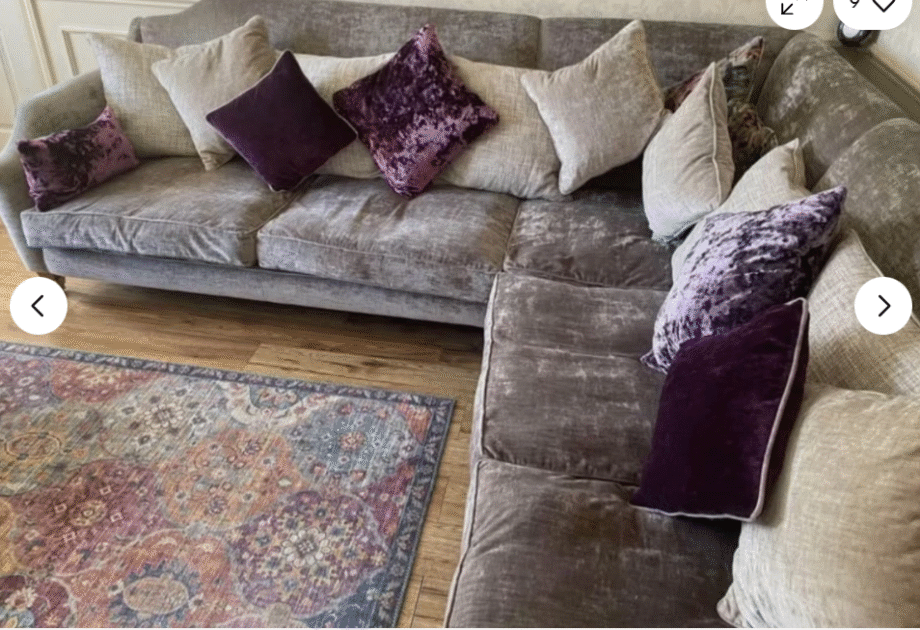 WADE corner sofa with cuddle chair