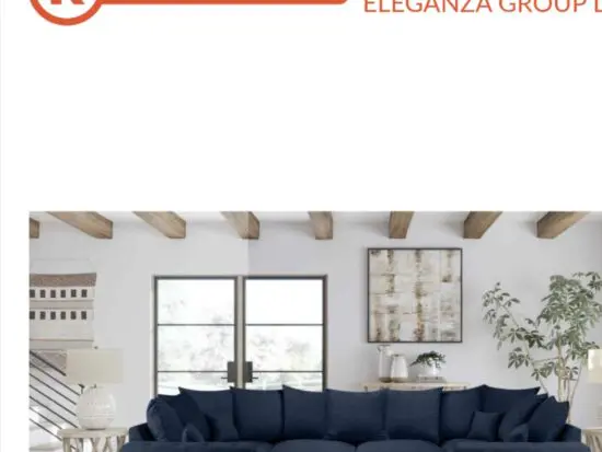 The range nearly new u shaped sofa