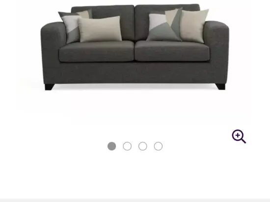 DFS layla plain 3 seater