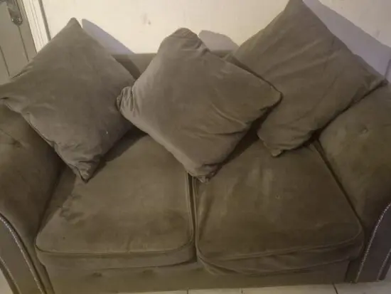 Pleased velvet sofa