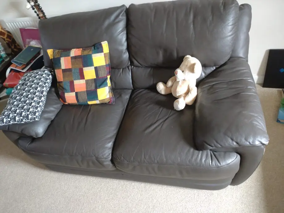 Sofa by Maxdivani Brand Made in Italy Brown 2 Seater Sofa in Excellent Condition